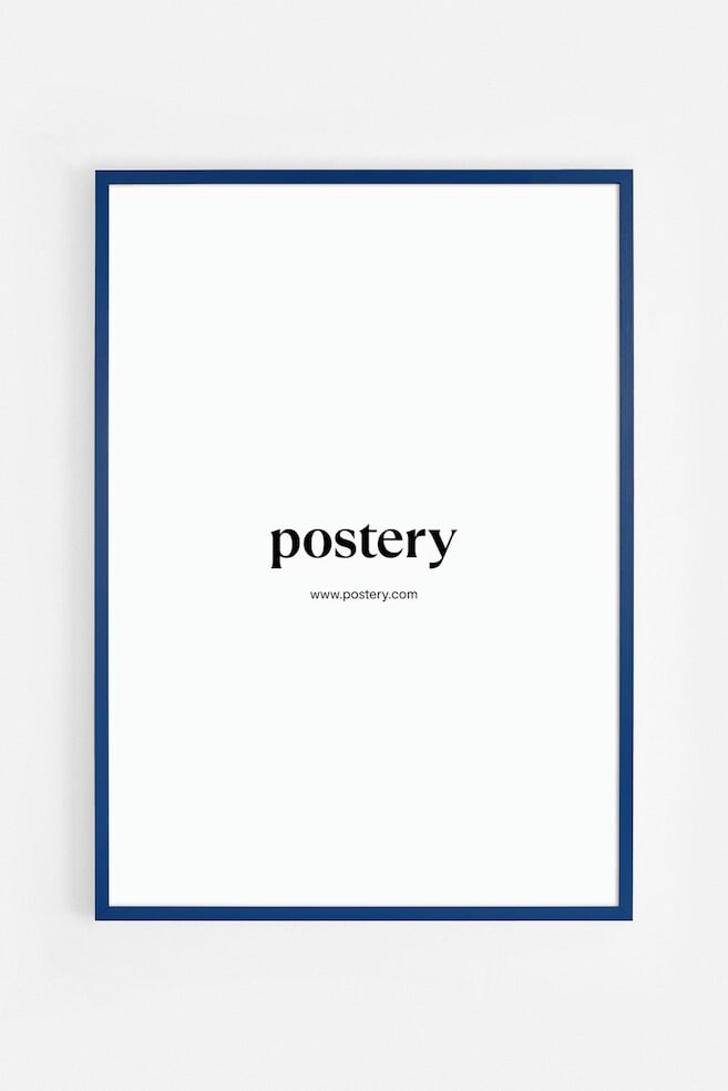 

Деревянная рамка для фотографий Postery, 30x40 см, синий