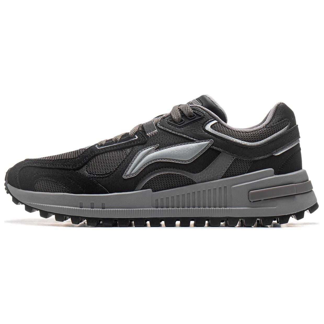 

Кроссовки LINING Wind Rider 2.0 Lifestyle Shoes Men Low-top Black/obsidian, черный