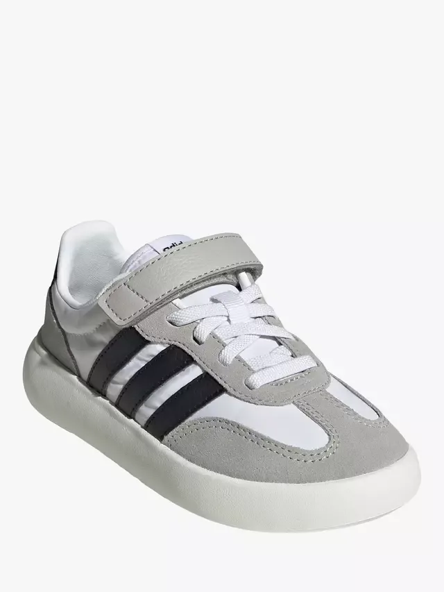 Детские кроссовки Barreda Decode, бело-черные adidas — фото 2