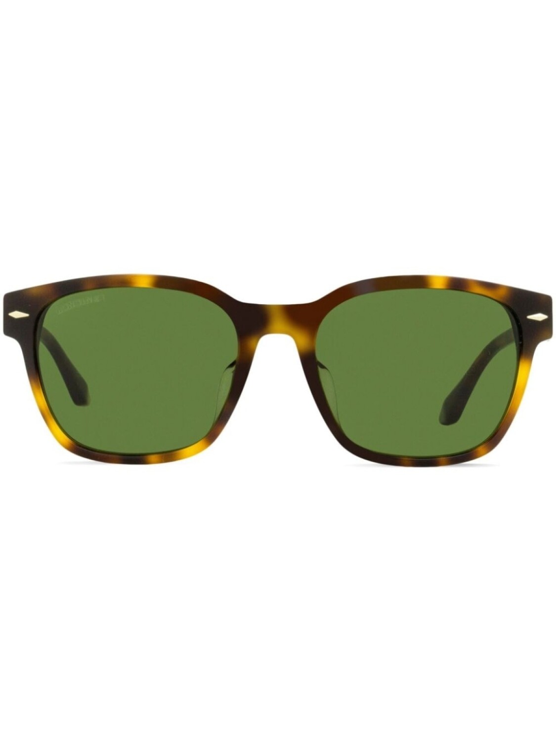 

Longines rectangular-frame sunglasses, коричневый