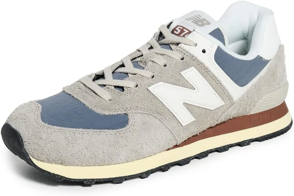 Мужские кроссовки New Balance 574, белый/коричневый