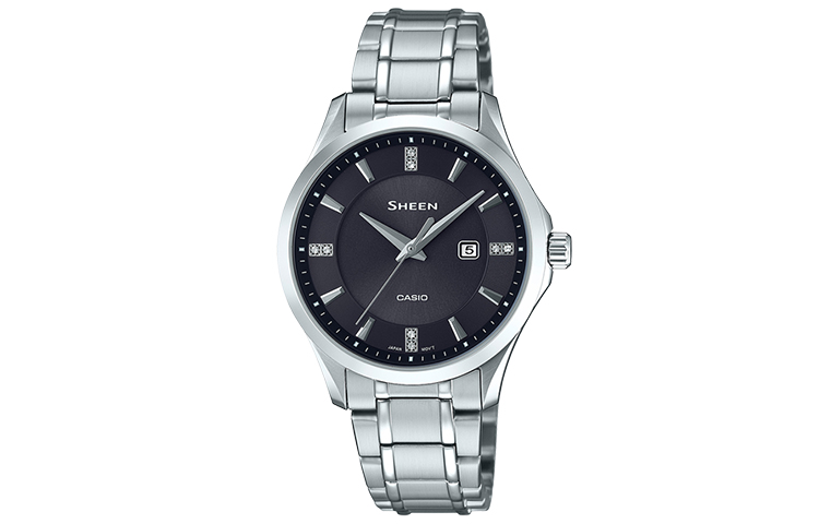 

Женские часы SHEEN Black CASIO