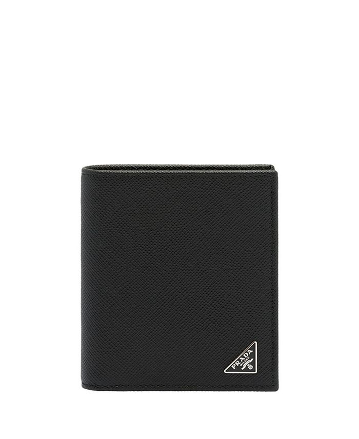 

Кошелёк из кожи Saffiano Prada, черный