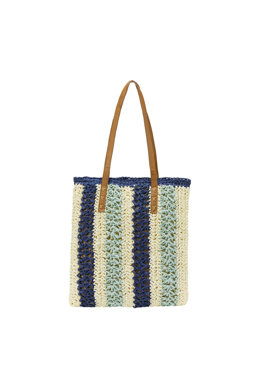 

Сумка-шоппер IZIA, цвет marine blue/Pastel blue