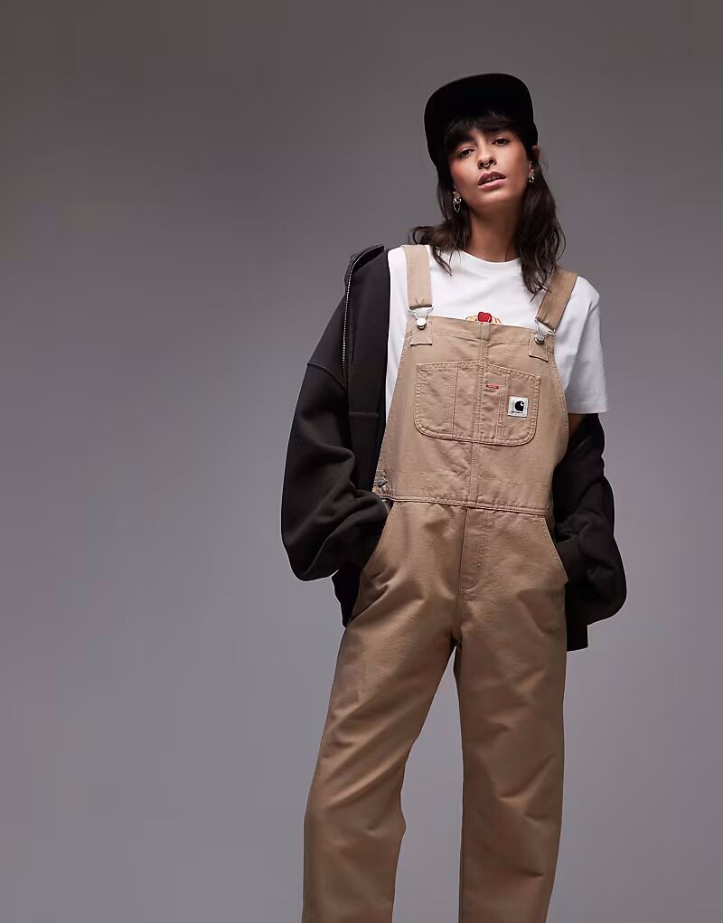 

Комбинезон Carhartt WIP бежевого цвета