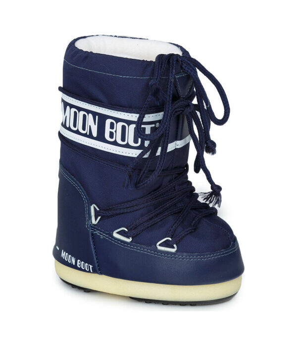 Ботинки женские Moon Boot зимние утепленные, синий