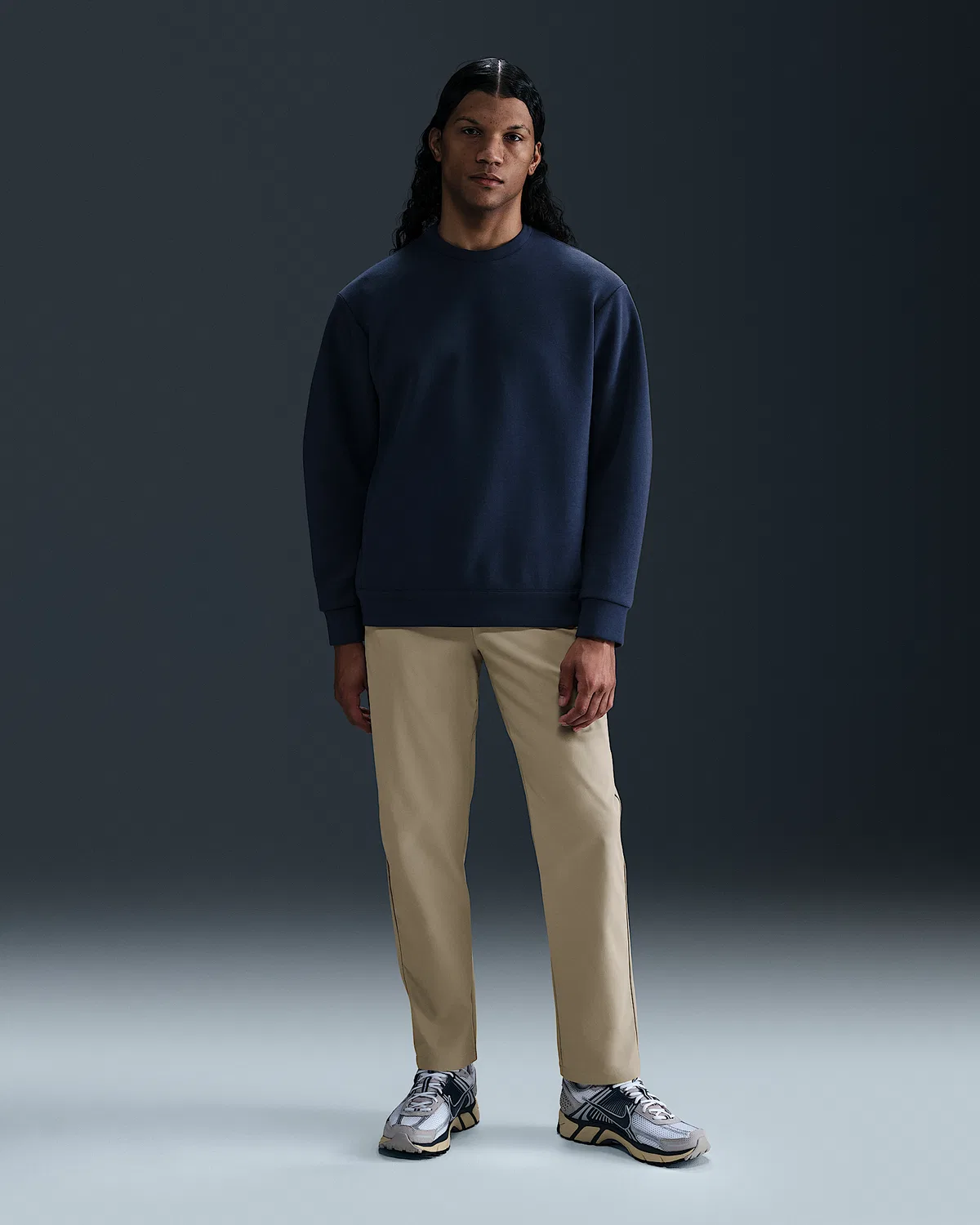 Мужские брюки чинос Dri-FIT Regular Nike 24.7 PerfectStretch, Desert Khaki/Sail/Khaki