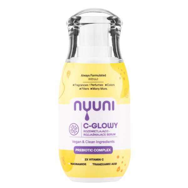 

Осветляющая и отбеливающая сыворотка для лица, 30 мл Nuuni C-Glowy
