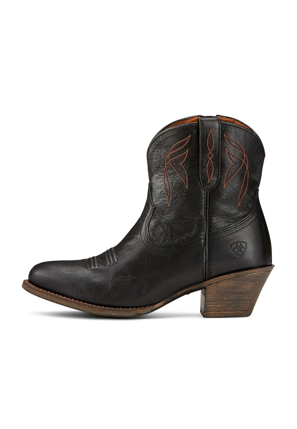 Женские ковбойские ботинки Ariat по щиколотку, черный — фото 4