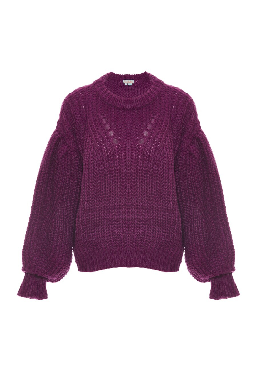

Тонкий вязаный свитер Libbi Sweater, цвет berry