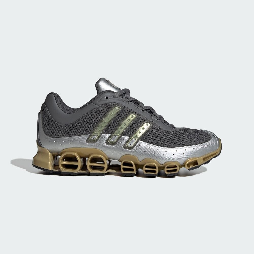 

Кроссовки Adidas MEGA RIDE, цвет Grey Four/Gold Metallic/Matte Silver, Серый, Кроссовки Adidas MEGA RIDE, цвет Grey Four/Gold Metallic/Matte Silver