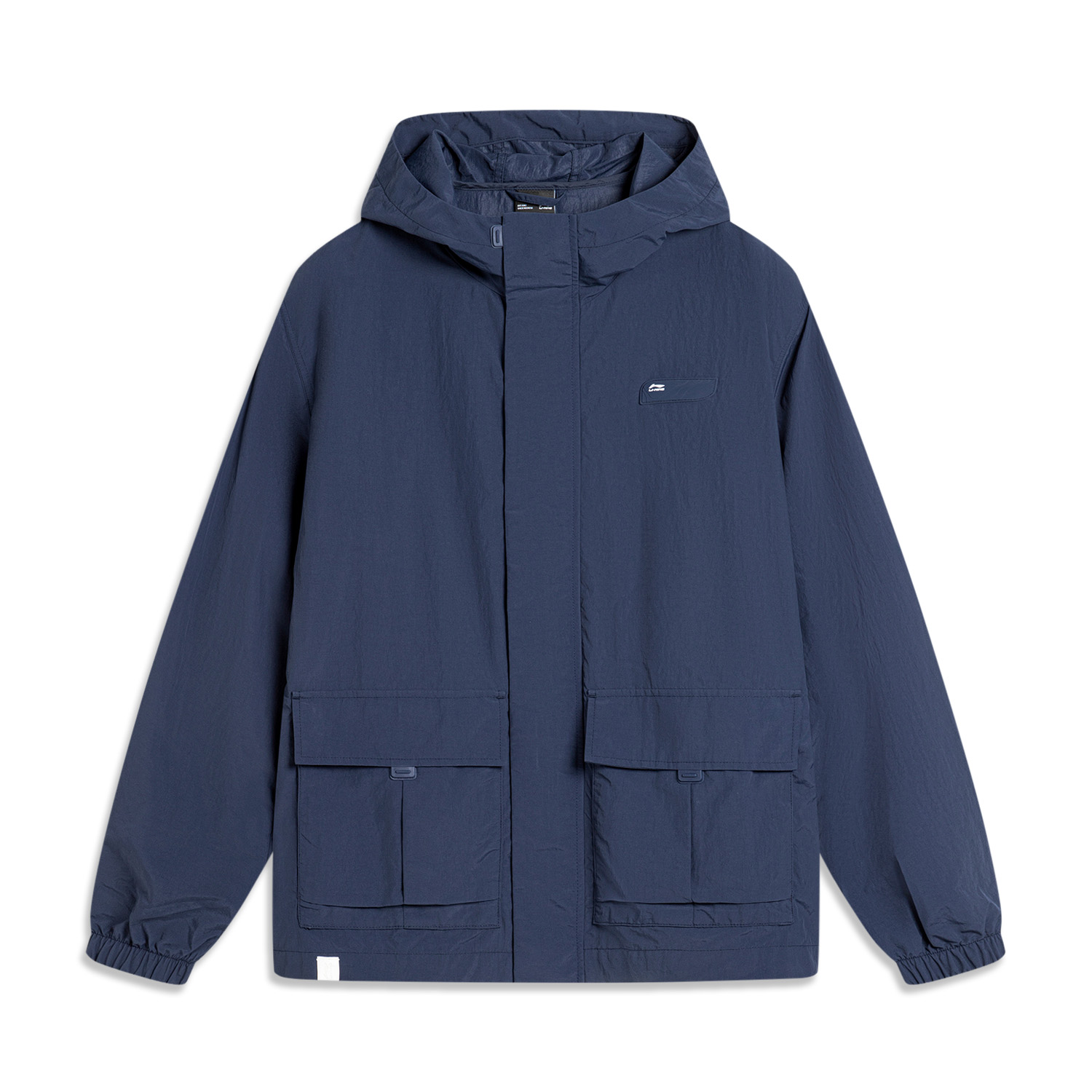 

LiNing Спортивная Коллекция Повседневной Одежды Тренч Мужской Темно-Ирисовый Синий