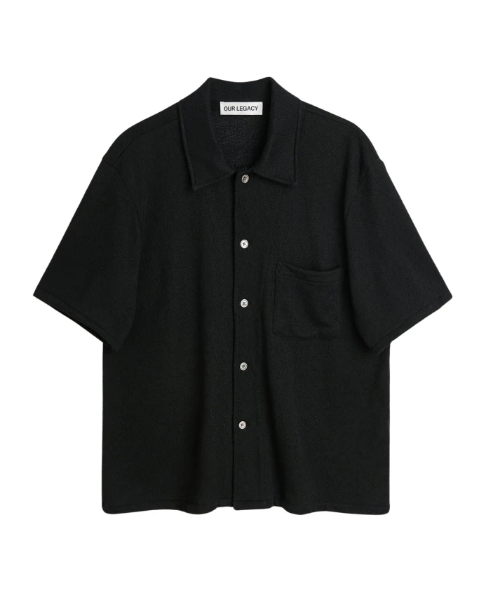 

Рубашка с коротким рукавом Our Legacy, черный