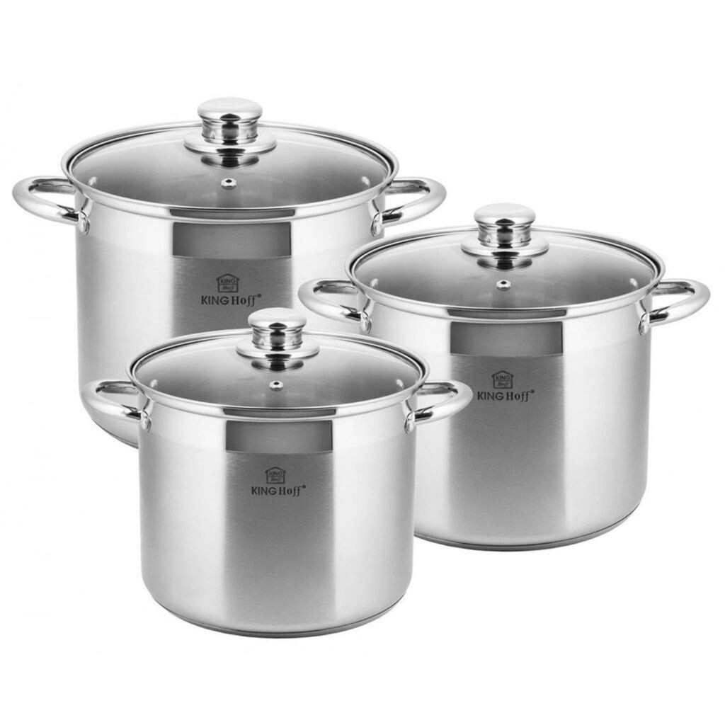 

KINGHOFF 6 ELE 16л/ 13л/ 11л KH-4312, серебро
