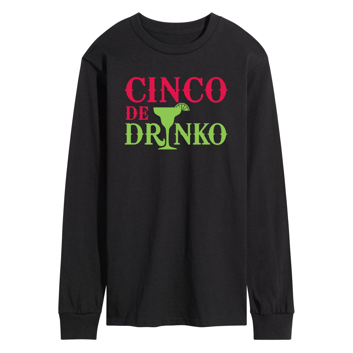 

Мужская футболка с длинным рукавом Cinco De Drinko Licensed Character