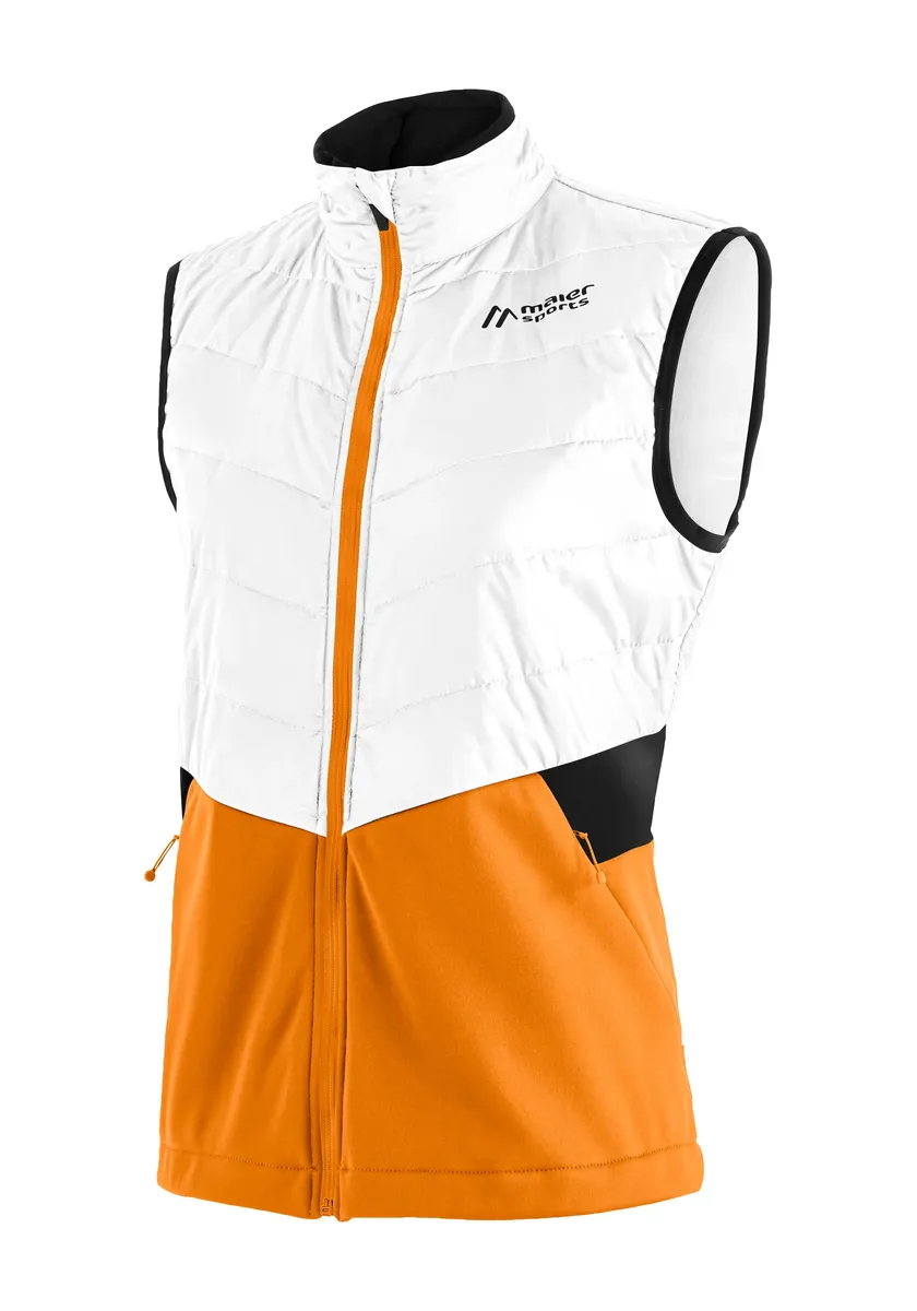 

Функциональный жилет Maier Sports "Ilsetra Vest W", удобный жилет для женщин, идеально подходит для бега по пересеченной местности, белый
