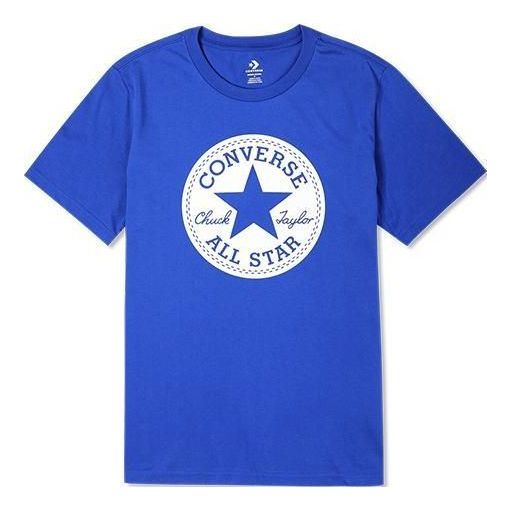 

Футболка go-to chuck taylor patch standard fit t-shirt 'blue' Converse, синий