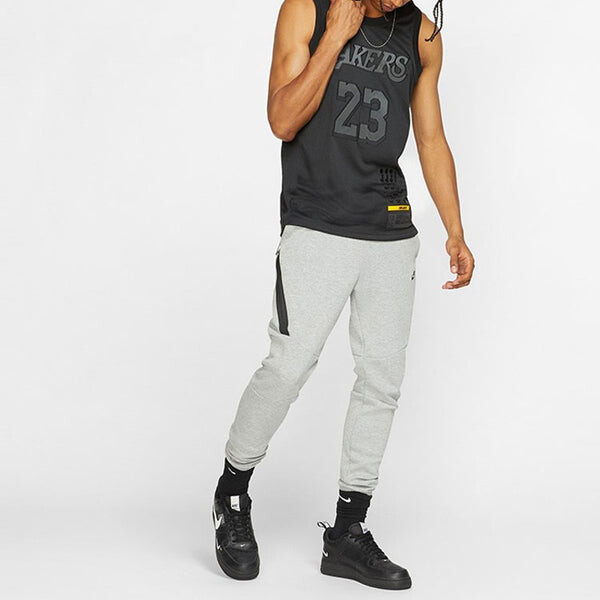 Спортивная футболка connected jersey nba lakers lebron james mvp black Nike, черный — фото 3