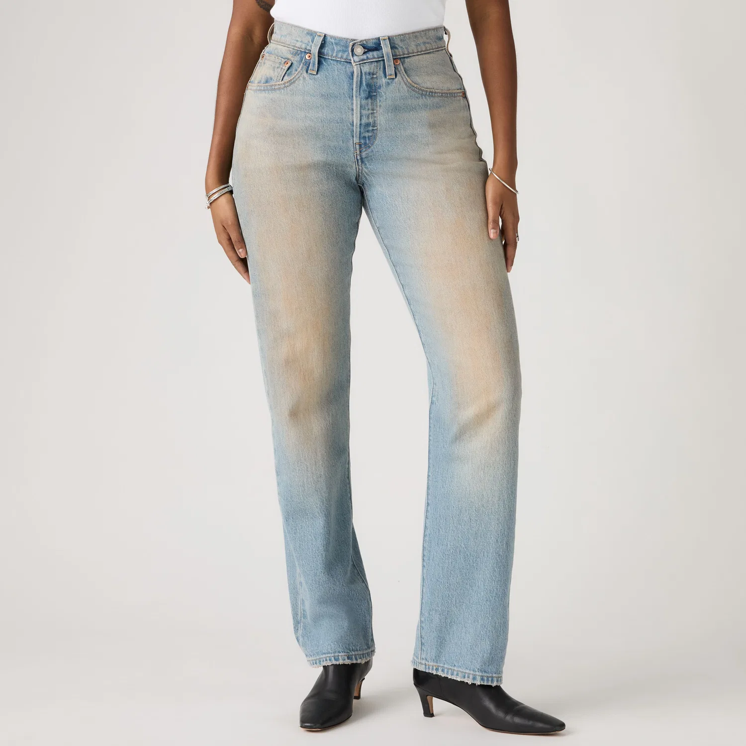 Женские джинсы 501 Curve Levi's, Medium Wash — фото 2