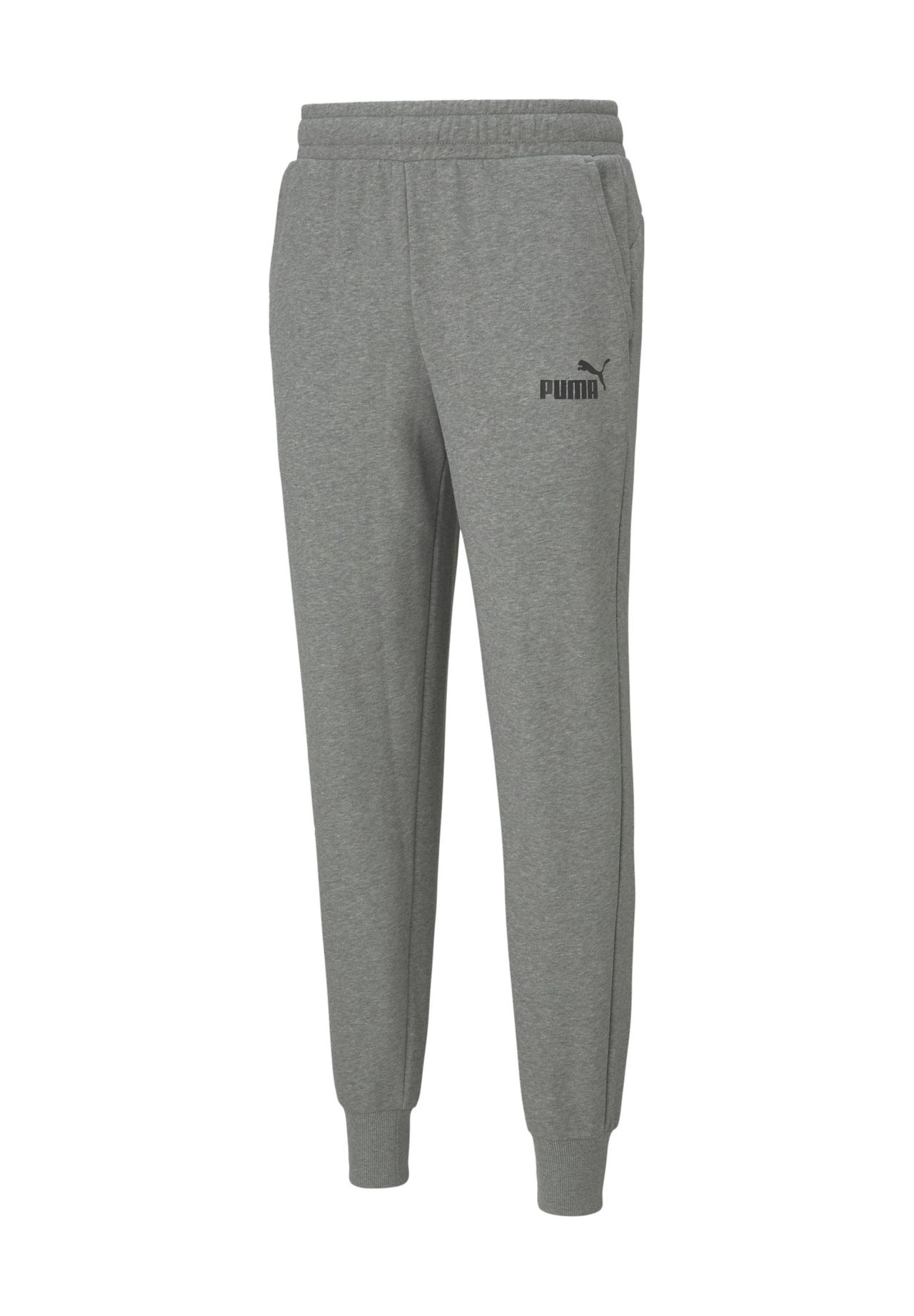 

Мужские спортивные брюки с логотипом PUMA, цвет Medium Gray Heathe