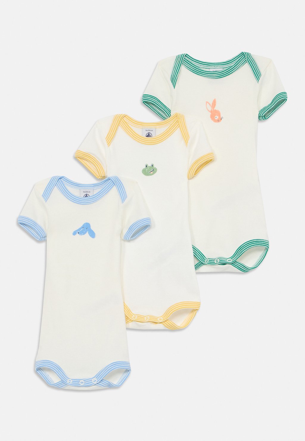

Боди BÉBÉ BODIES 3 PACK UNISEX Petit Bateau, мультиколор