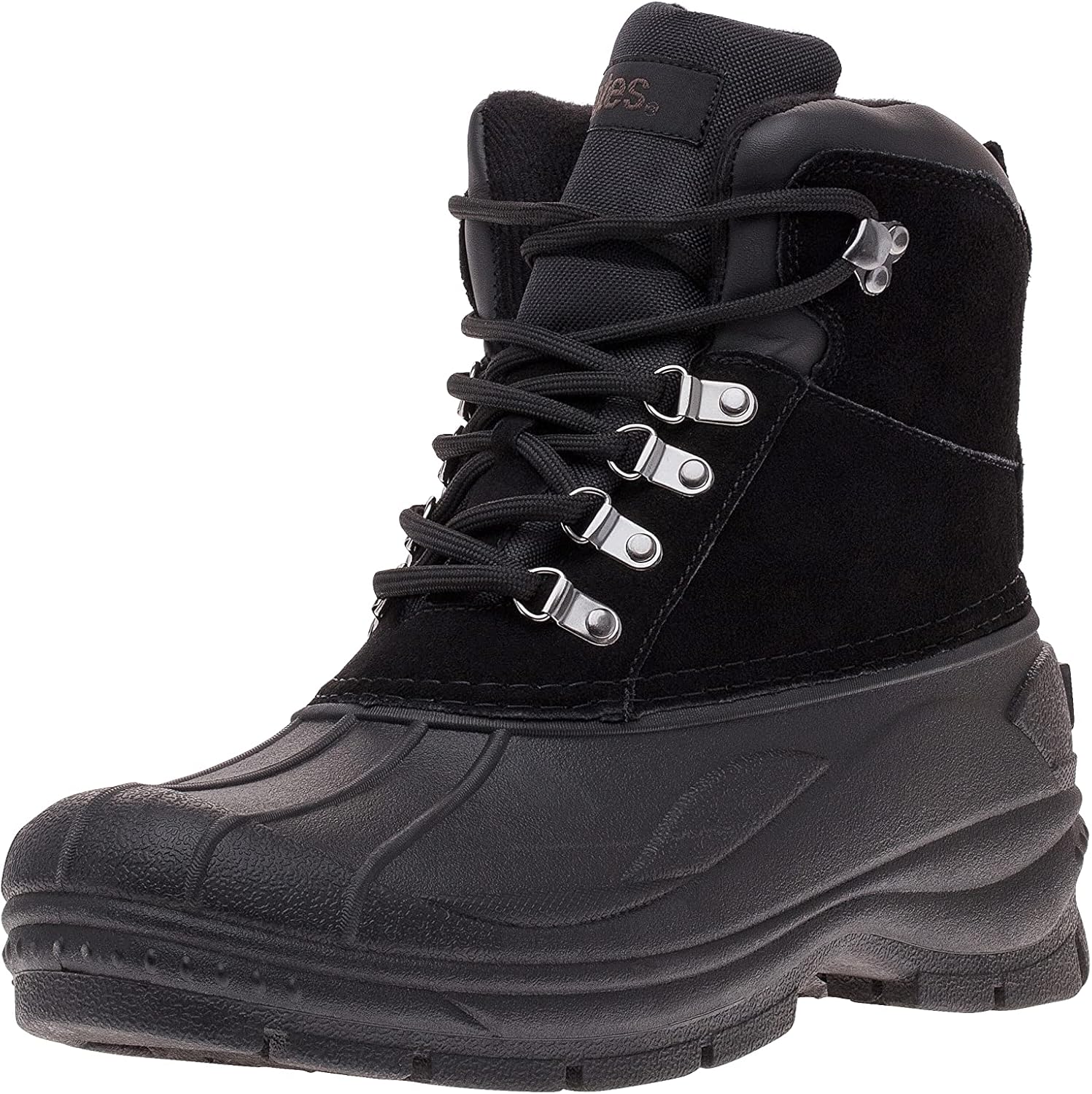 

Мужские водонепроницаемые зимние ботинки Totes Mike, черный