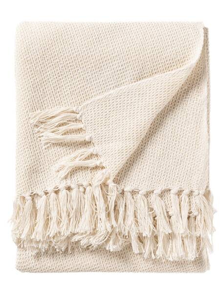 

Хлопковое одеяло benuta Ezra, 125x1x150 см цвет ivory