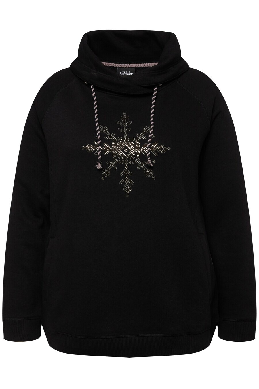 

Толстовка с капюшоном Ulla Popken Sweatshirt, черный