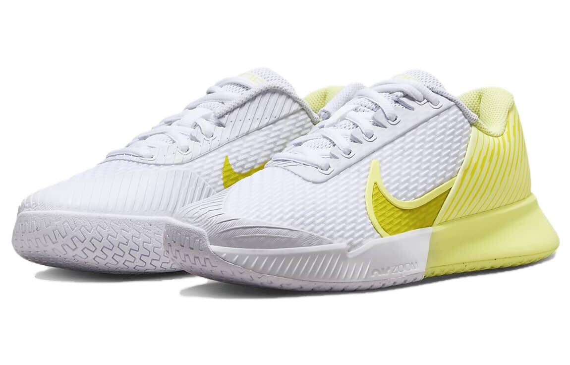 Теннисные кроссовки Nike Air Zoom Vapor Pro 2 женские, Белый и Желтый — фото 3