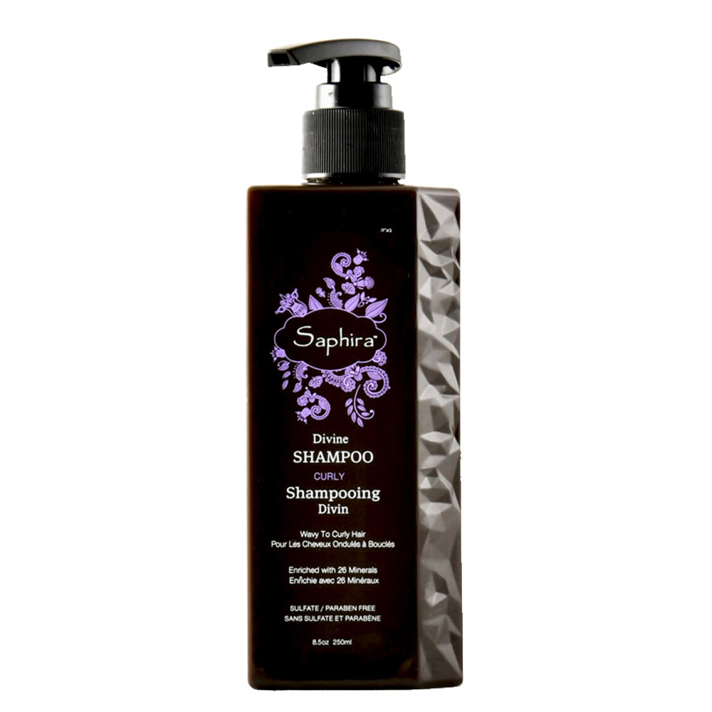 

Интенсивно увлажняющий шампунь для волос curly divine shampoo Saphira, 250 мл