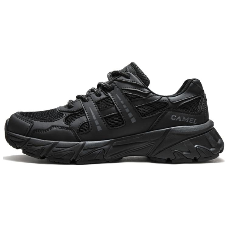 

CAMEL Дышащие трекинговые туфли для увеличения роста мужские Midnight Black, цвет Midnight Black
