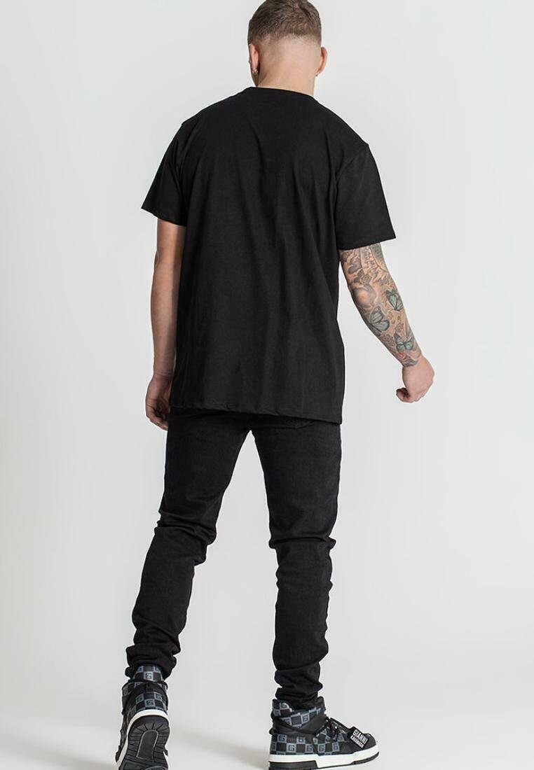 

Футболка с принтом FISHEYE LUXE Gianni Kavanagh, черный
