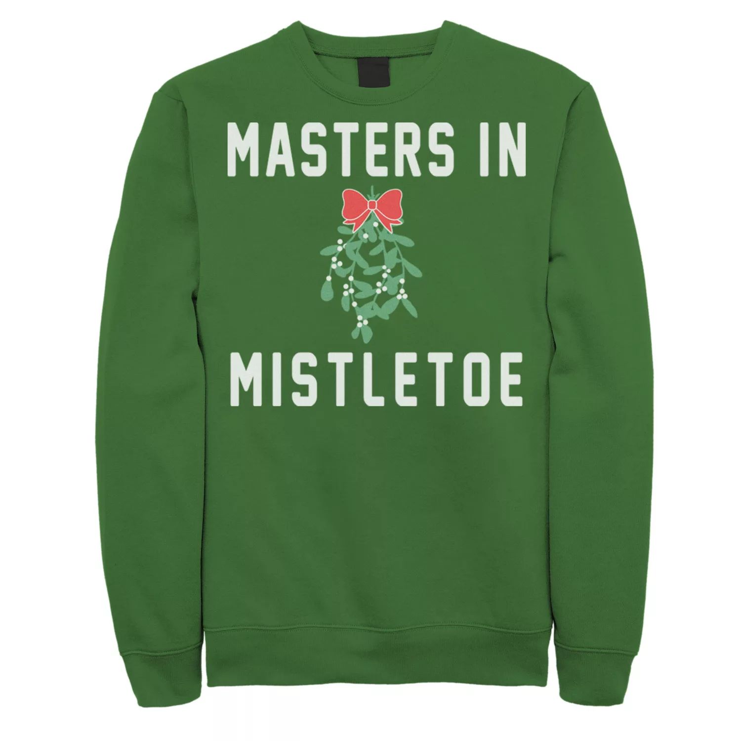 

Мужской флисовый пуловер с рождественским рисунком Masters In Mistletoe Licensed Character