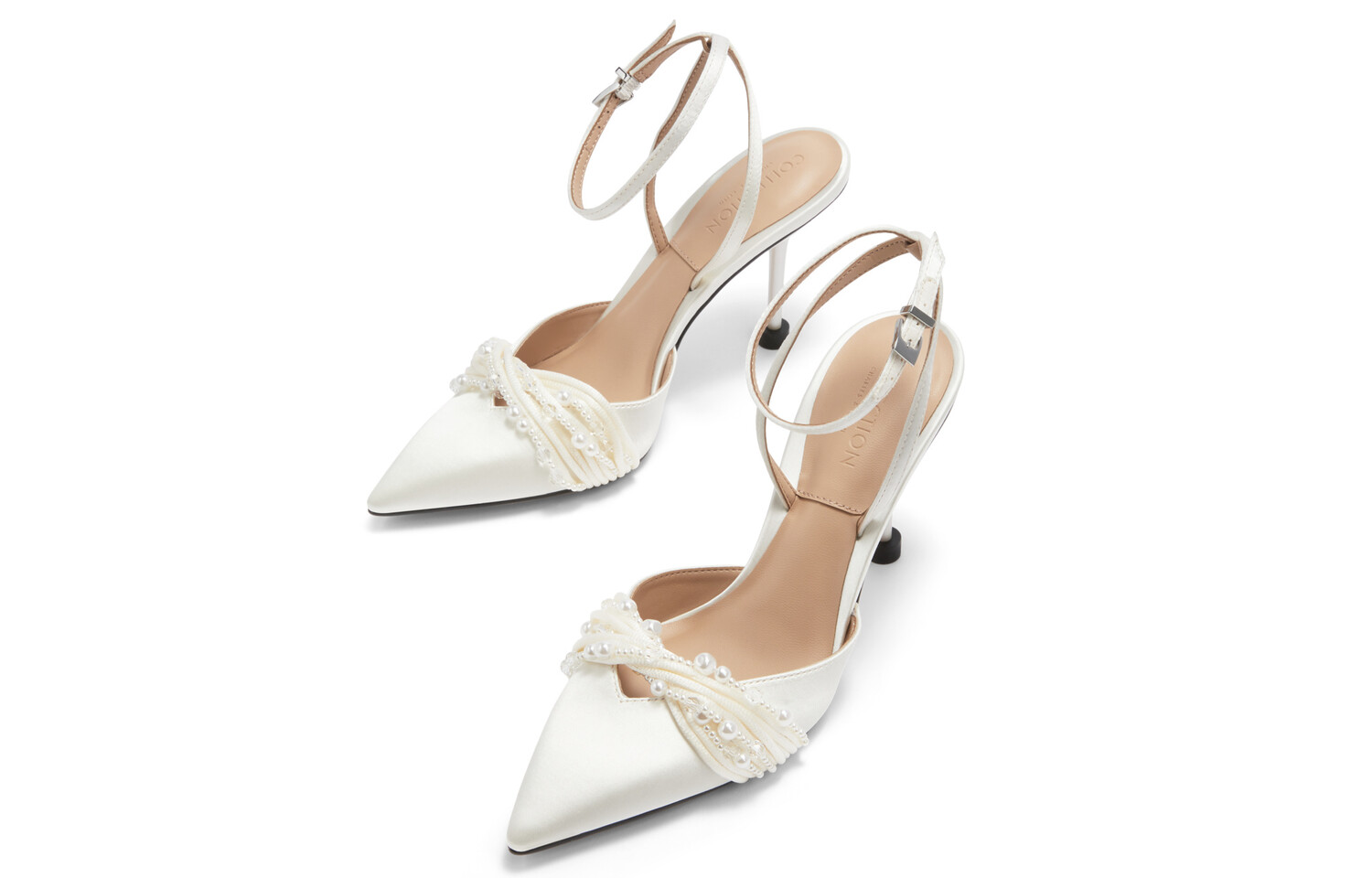 Свадебные туфли на высоком каблуке женские Charles&Keith — фото 4