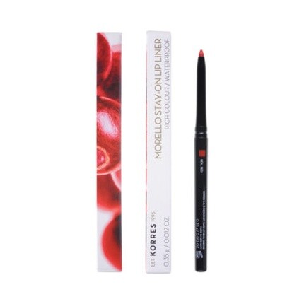

Карандаш для губ Morello Stay On Lip Liner 03 Wine Red Korres