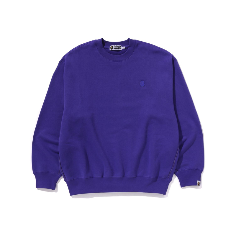 

Свитшот с нашивкой Logo A BATHING APE, фиолетовый