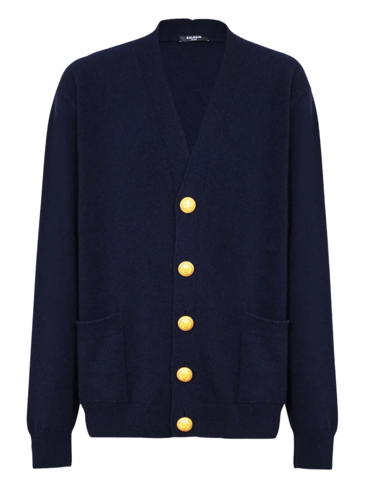 

Balmain вязаный кардиган, синий