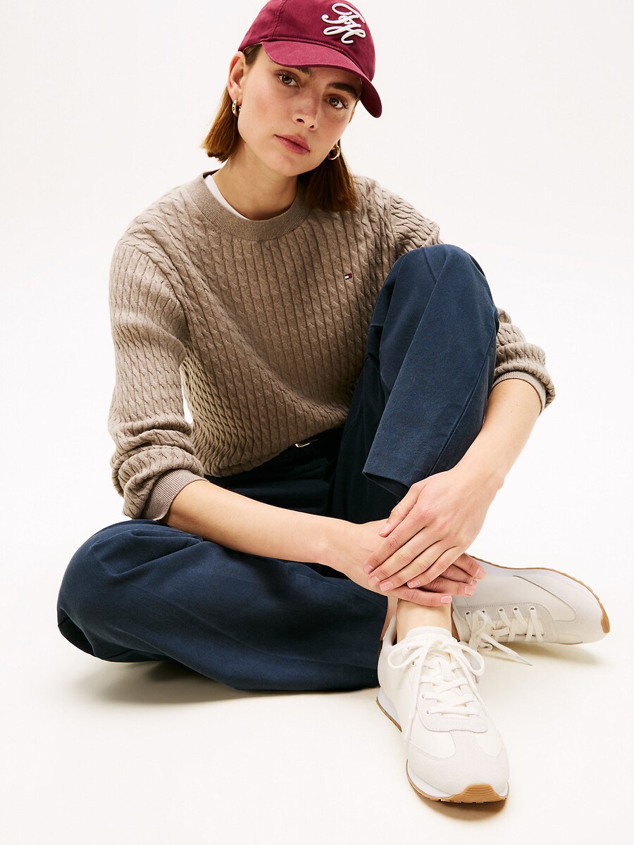Кроссовки TOMMY HILFIGER, Cream — фото 2