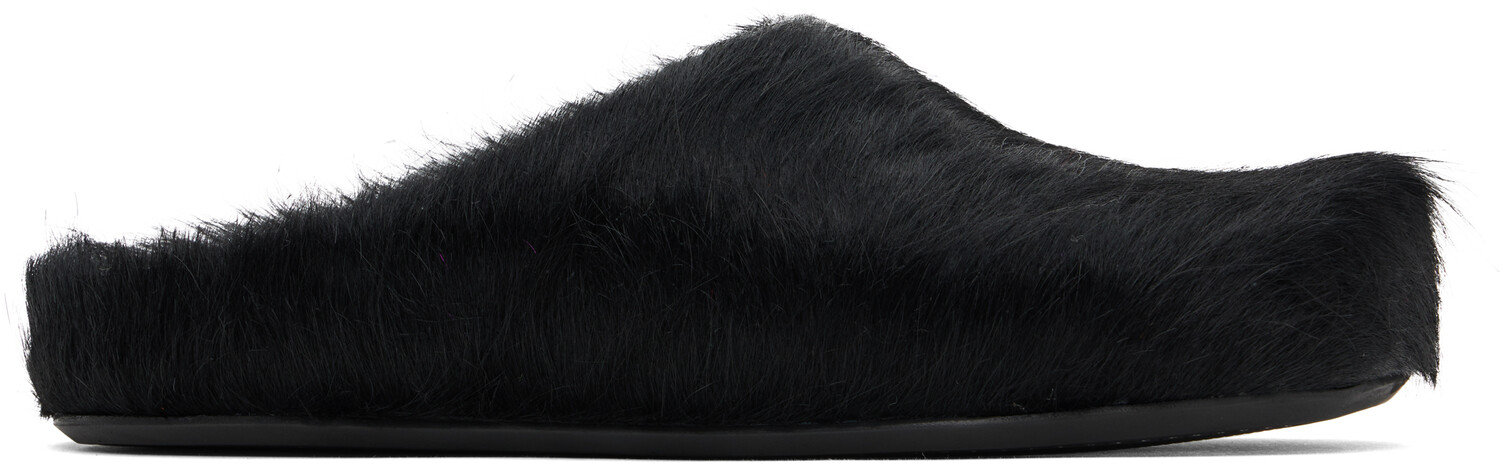 

Сабо Fussbett Loafers Slip-on Marni, черный