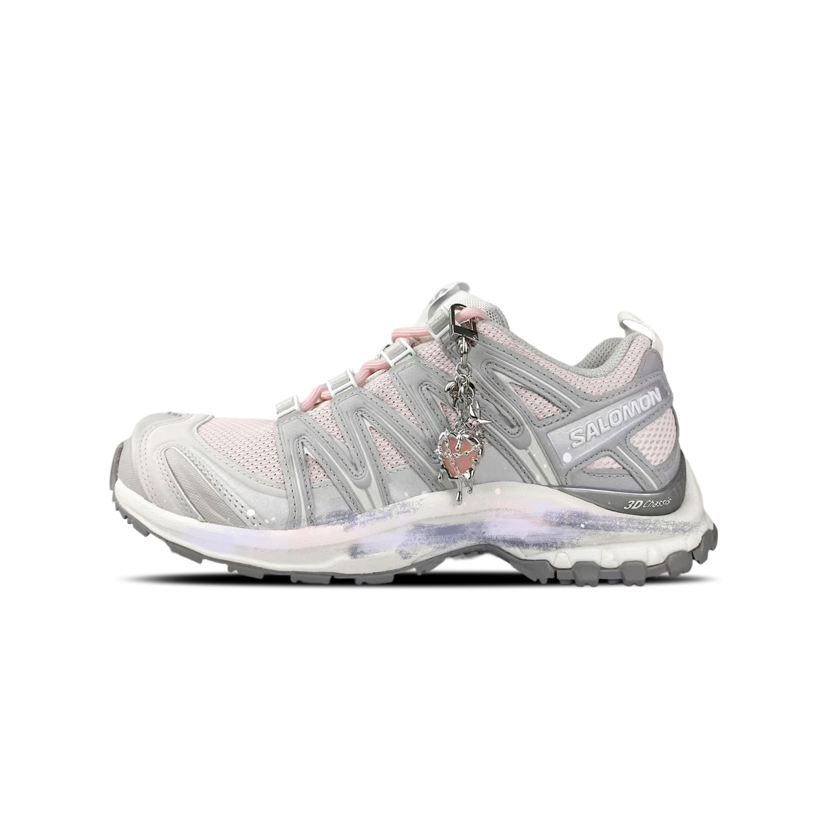 

SALOMON Кроссовки XA PRO 3D Cushioning Abrasion Resistant Coverage Support Lightweight Low top Outdoor Unisex Black Pink