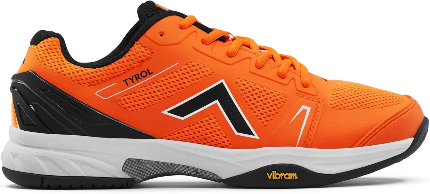 Мужские кроссовки для пиклбола Tyrol Drive-V Pro Series, Orange Black