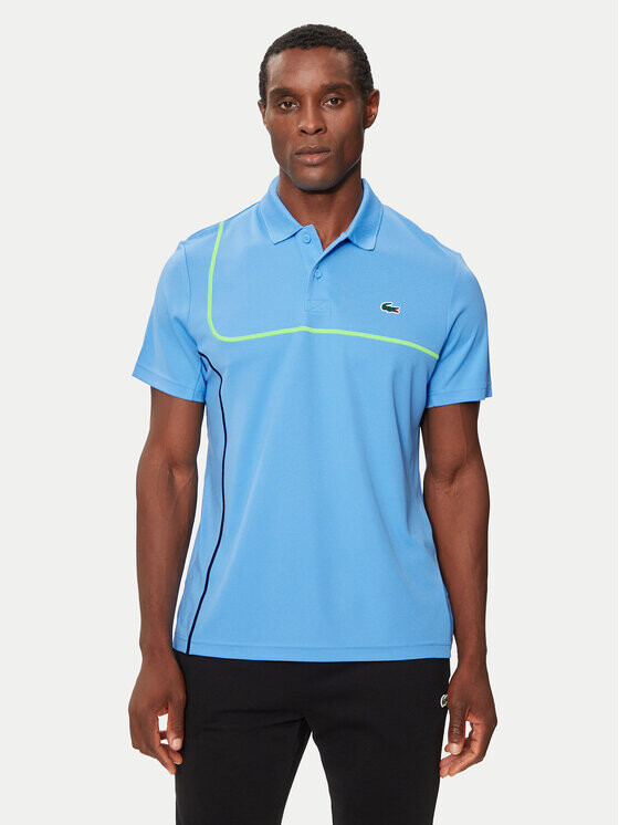 

Рубашка поло стандартного кроя Lacoste, синий