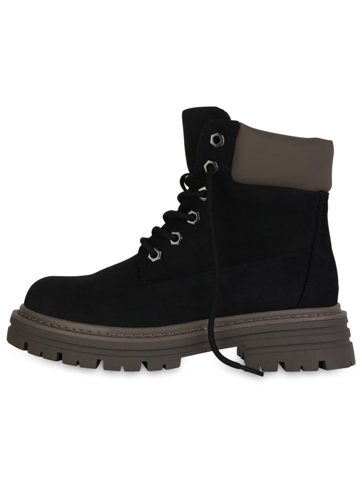 Ботильоны VAN HILL Worker Boots Eleanor, черный — фото 2