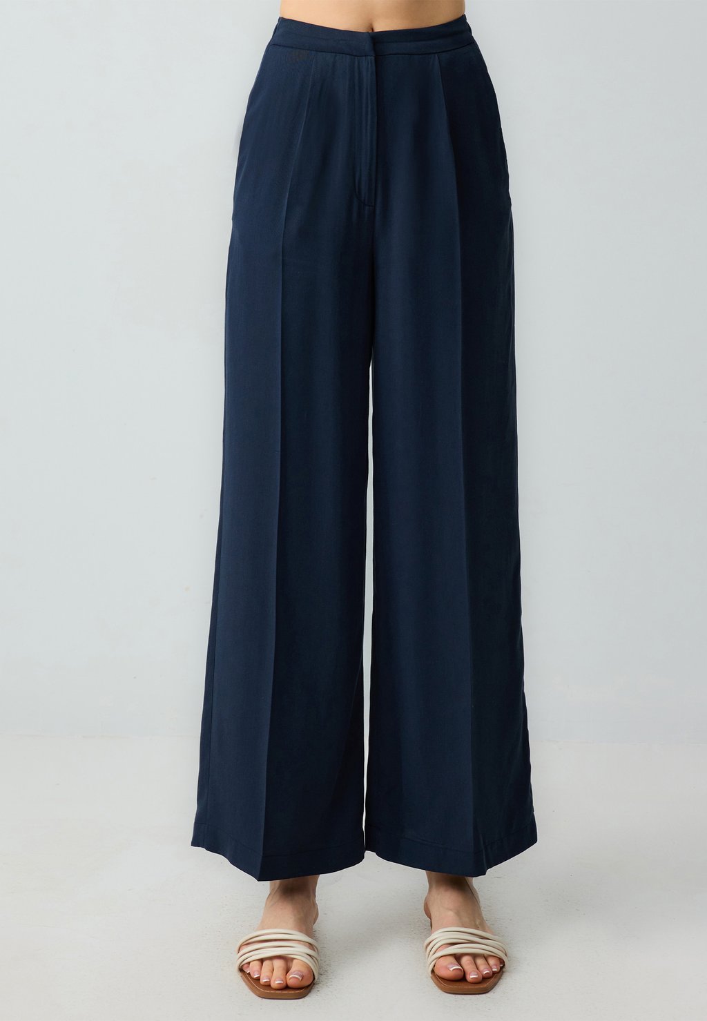 

Брюки WIDE LEG HIGH WAIST RELAXED FIT Jimmy Key, темно-синий