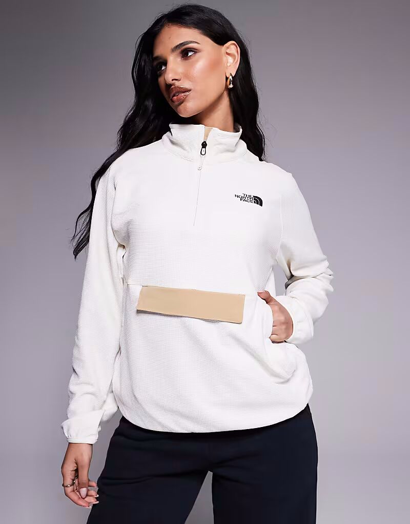 

Складная куртка North Face Kecha 1/4 цвета «кремовый» эксклюзивно для ASOS The North Face