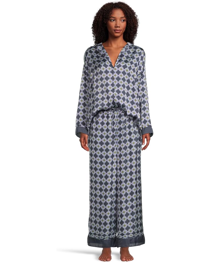 

Пижама Free People Dreamy Days Pajama Set, цвет Navy Combo