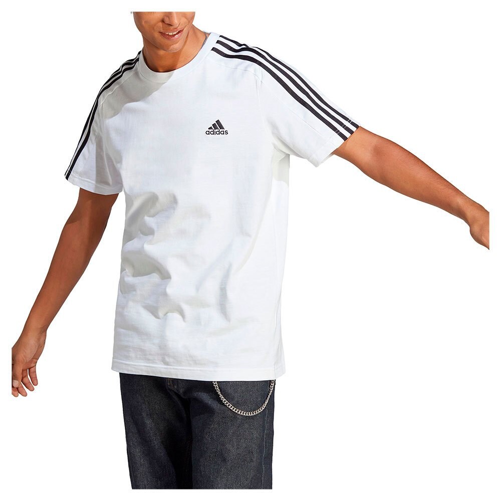 

Футболка с коротким рукавом adidas 3S Sj, белый