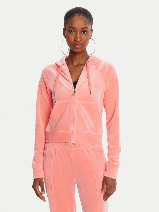 

Свитшот slim fit Madison JCWA122001 Juicy Couture, оранжевый