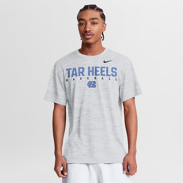 

Мужская белая футболка north carolina tar heels dugout velocity dri-fit Nike