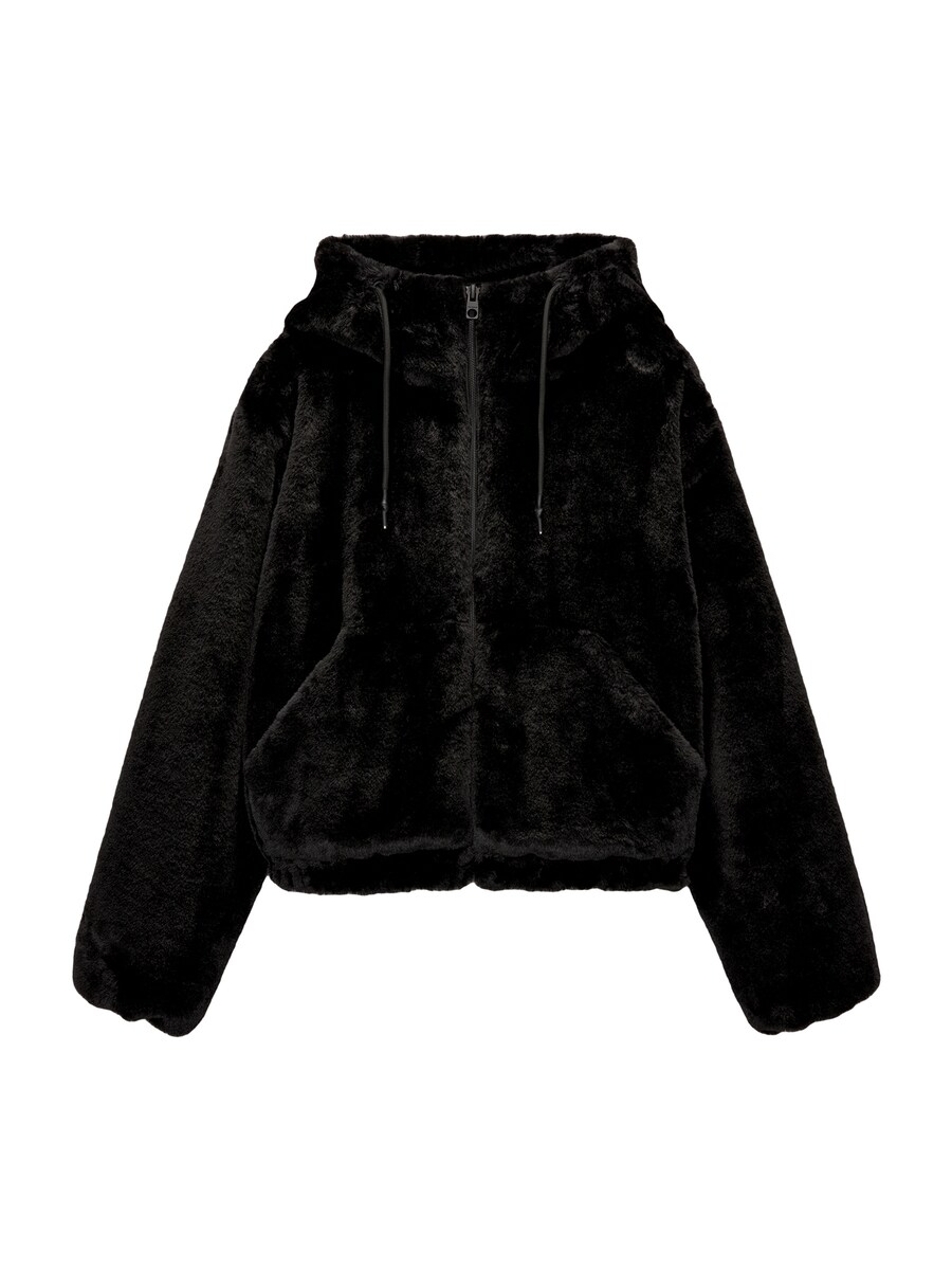 

Куртка межсезонная Pull&Bear, черный